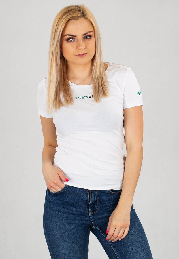 T-Shirt 4F TSD010 biały