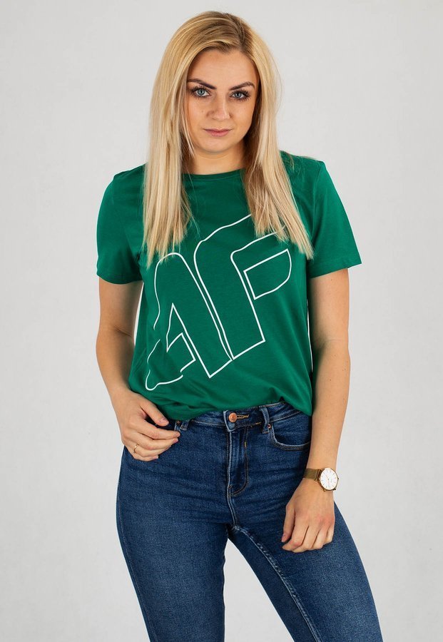 T-Shirt 4F TSD011 zielony
