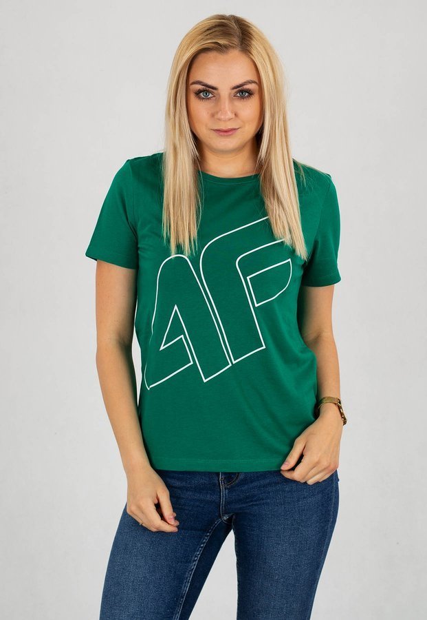 T-Shirt 4F TSD011 zielony