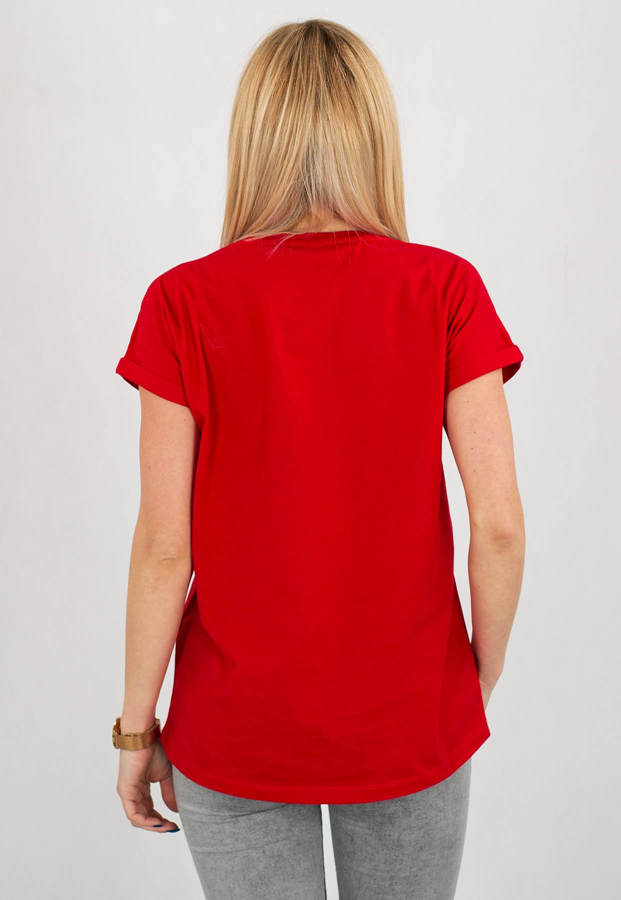 T-Shirt 4F TSD012 czerwony