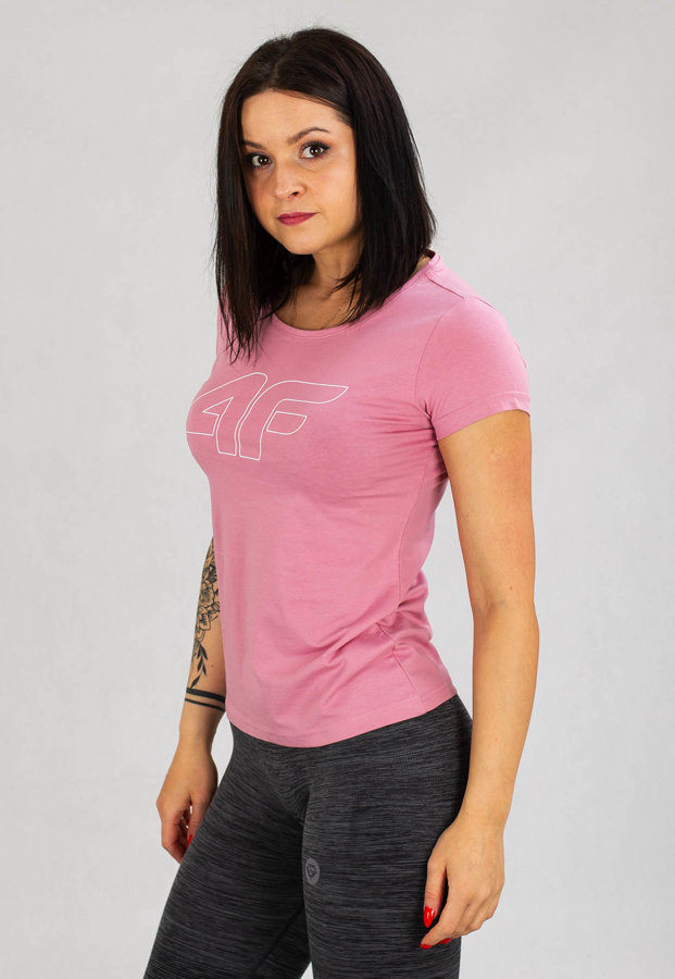 T-Shirt 4F TSD353 różowy