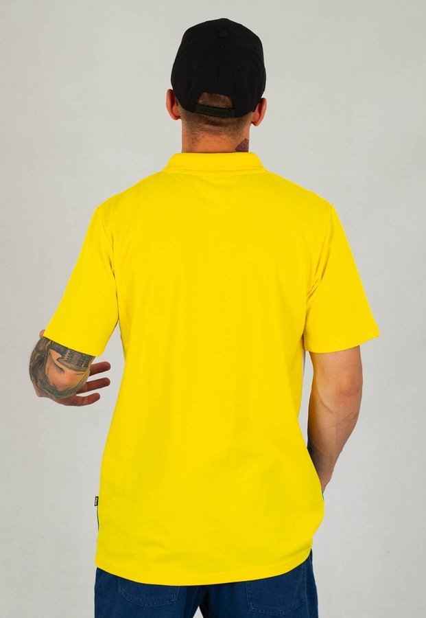 T-Shirt Polo 360CLTH Classic żółty