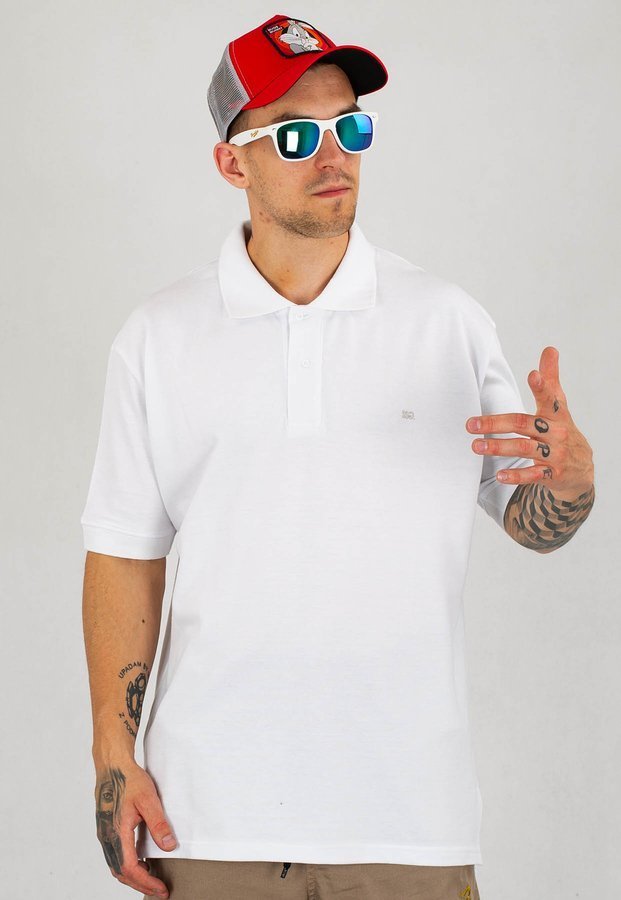 T-Shirt Polo SSG Classic biały