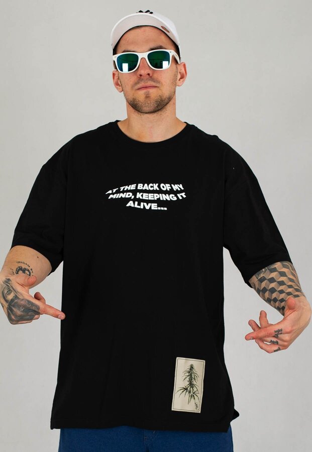 T-Shirt SSG Baggy Alive czarny