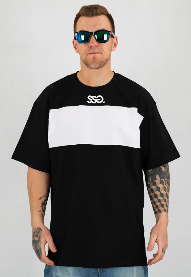 T-Shirt SSG Belt Sleeves czarny
