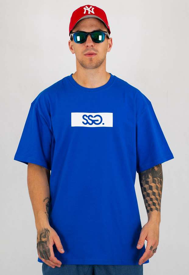 T-Shirt SSG Belt niebieski