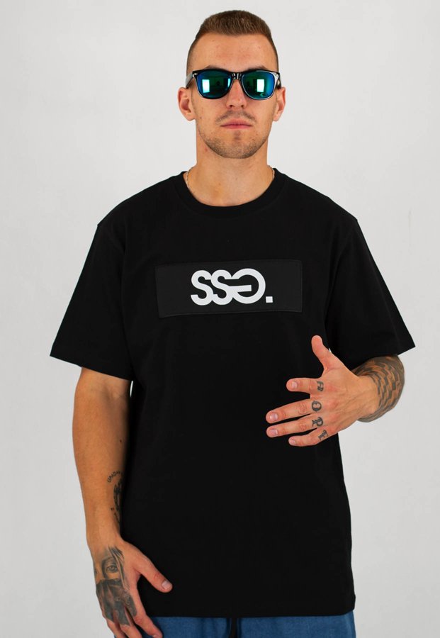 T-Shirt SSG Block czarny