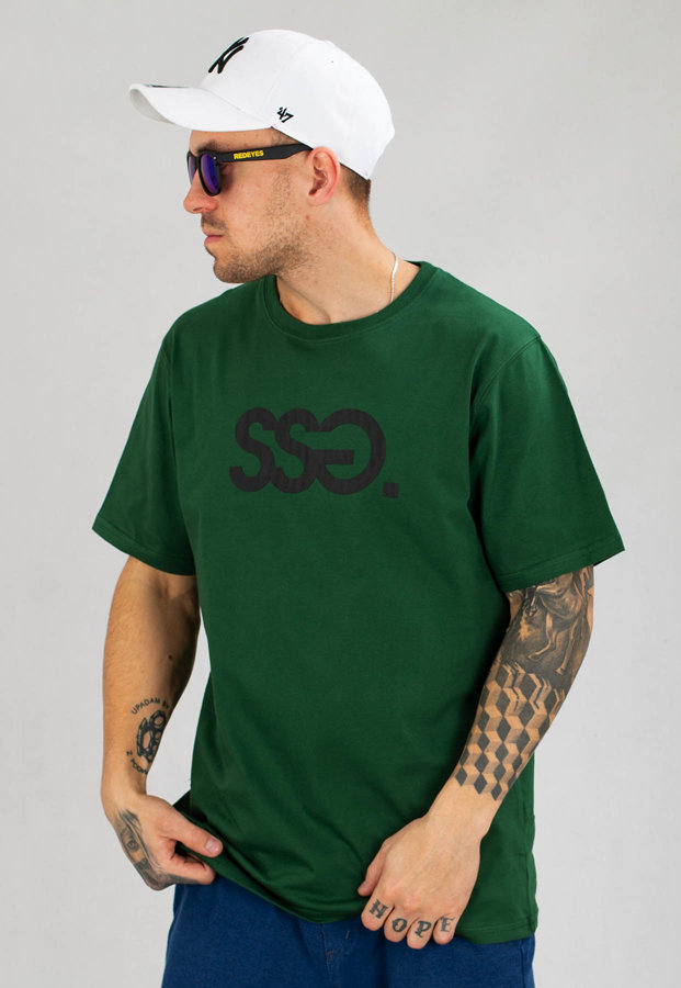 T-Shirt SSG Classic 2021 ciemno zielony