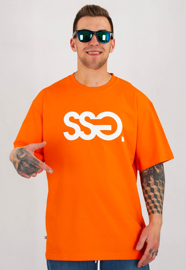 T-Shirt SSG Classic pomarańczowy