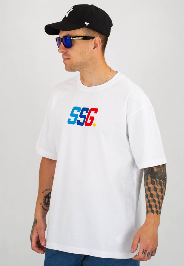 T-Shirt SSG Color SSG biały