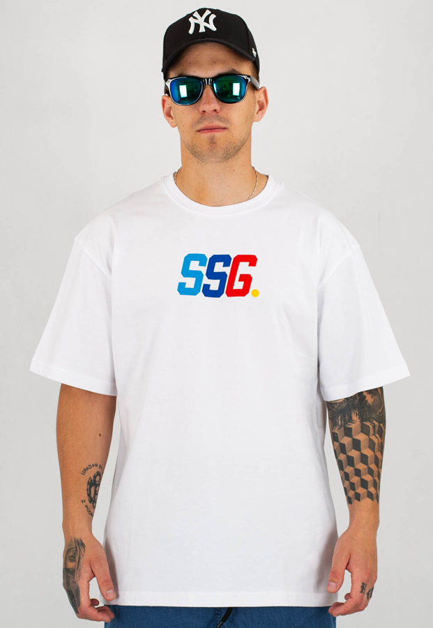 T-Shirt SSG Color SSG biały