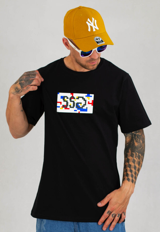T-Shirt SSG Pixel Lego czarny