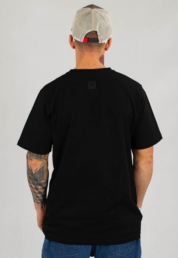 T-Shirt SSG Premium Cut Colors czarno bordowy