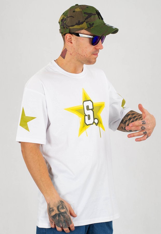 T-Shirt SSG S Star biały
