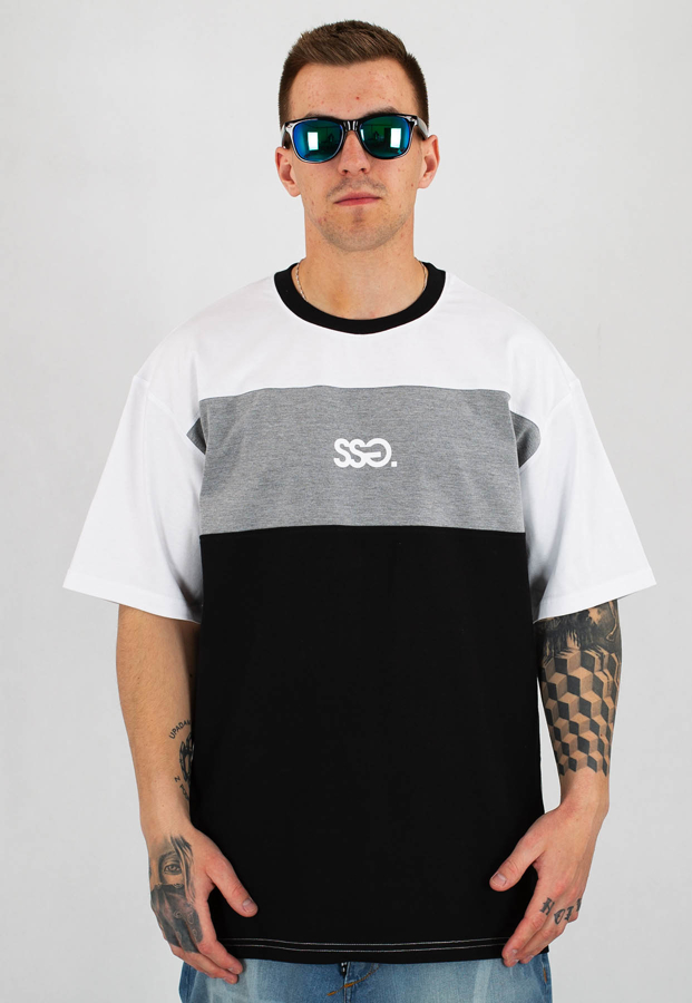 T-Shirt SSG Three Colors Small SSG biało czarny