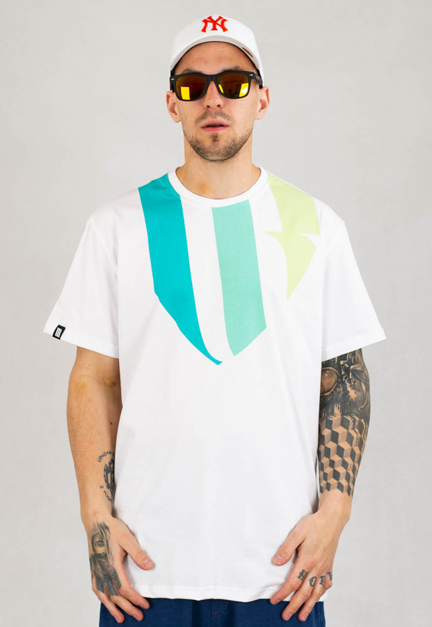 T-shirt 360CLTH Shield biały