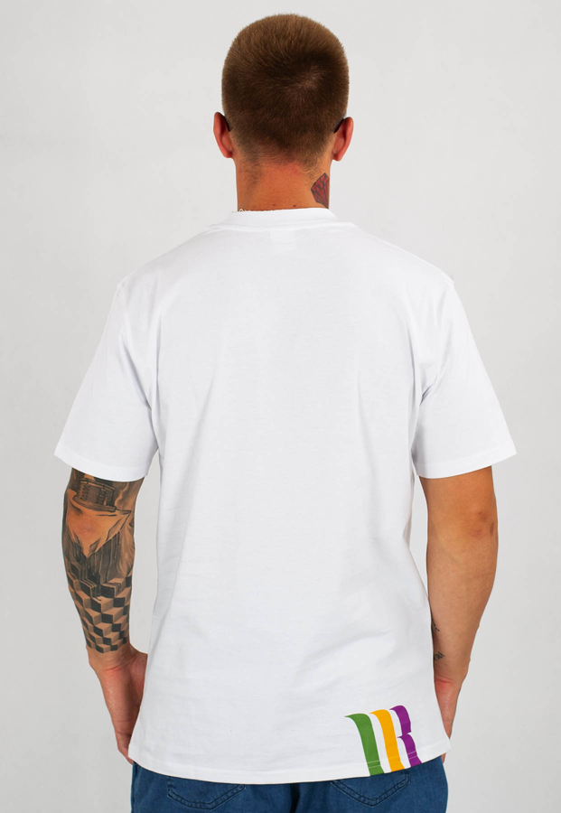 T-shirt 360CLTH Travel biały
