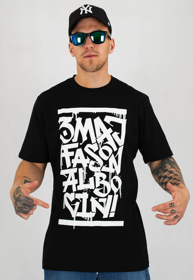 T-shirt 3maj Fason Marker czarny