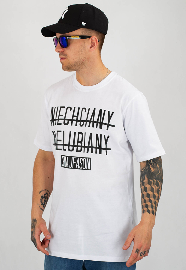 T-shirt 3maj Fason Niechciany Nielubiany biały