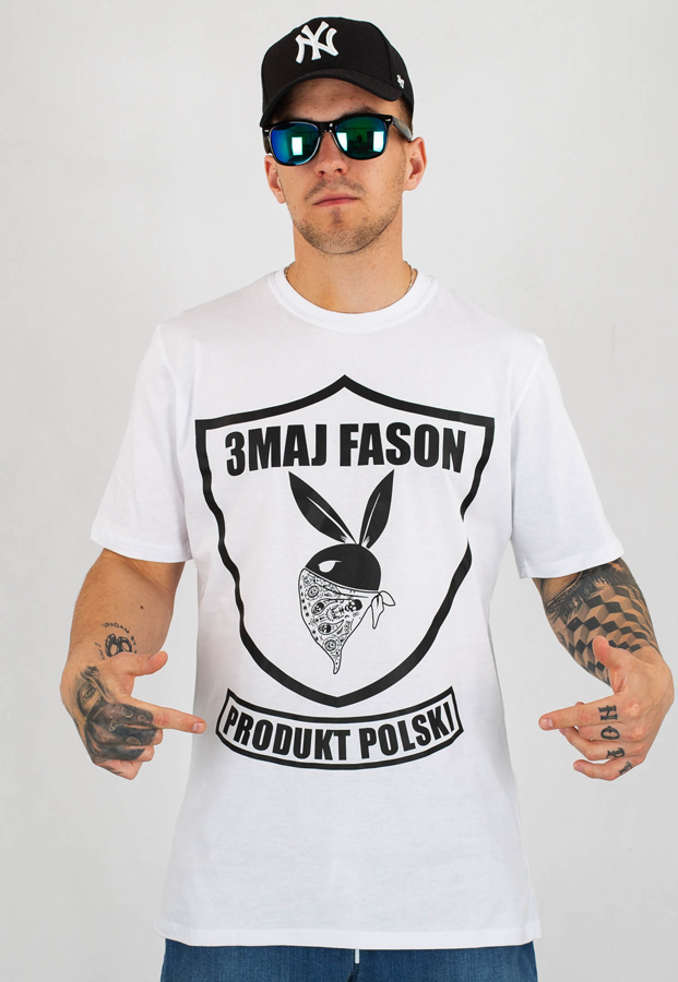 T-shirt 3maj Fason Rabbit biały