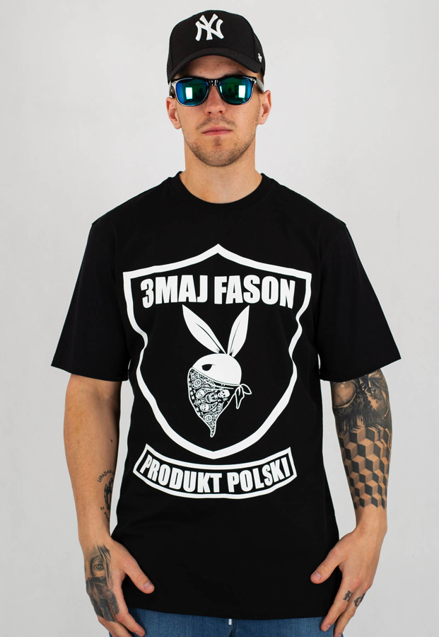 T-shirt 3maj Fason Rabbit czarny