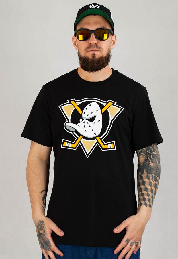 T-shirt 47 Brand Anaheim Ducks Jet 544157 czarny