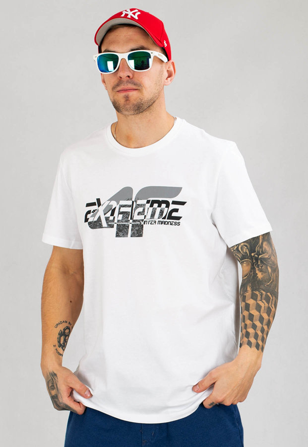 T-shirt 4F TSM0019 biały