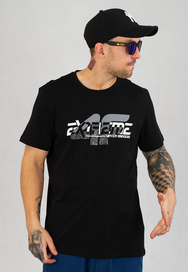 T-shirt 4F TSM0019 czarny