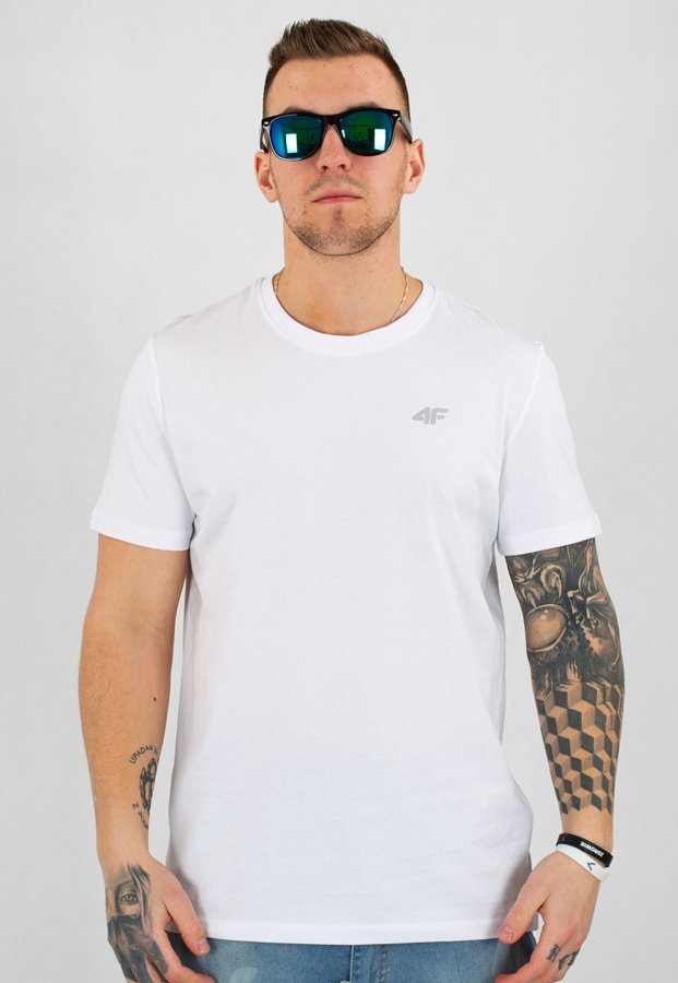 T-shirt 4F TSM002 biały