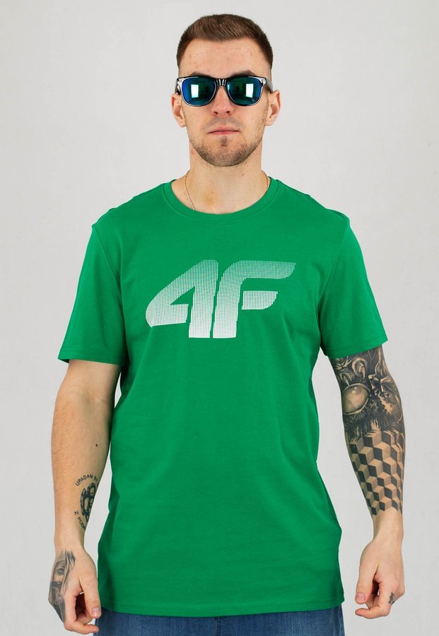 T-shirt 4F TSM004 zielony