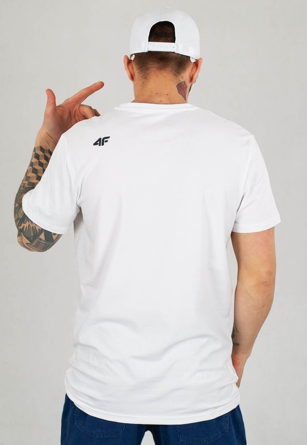 T-shirt 4F TSM005 biały