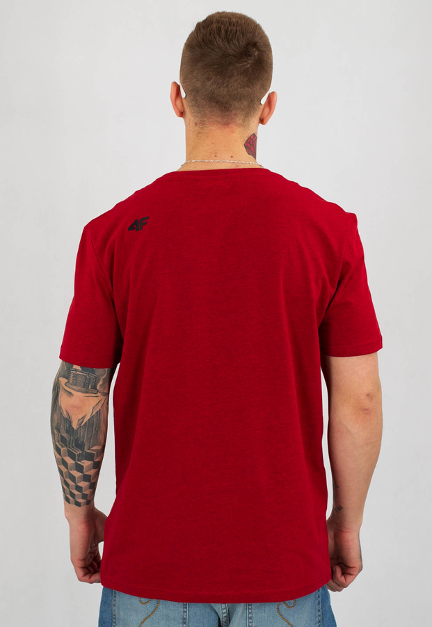 T-shirt 4F TSM007 czerwony