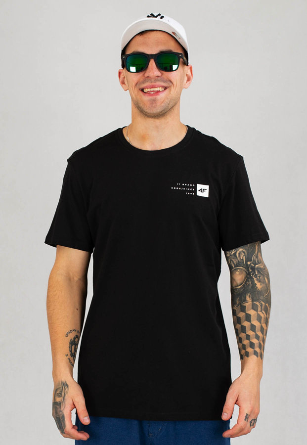 T-shirt 4F TSM011 czarny