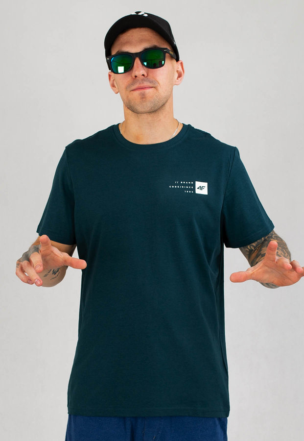 T-shirt 4F TSM011 morska zieleń