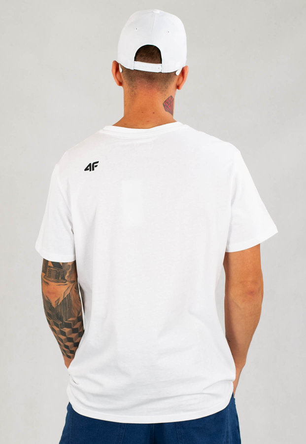 T-shirt 4F TSM013 H4Z22 biały