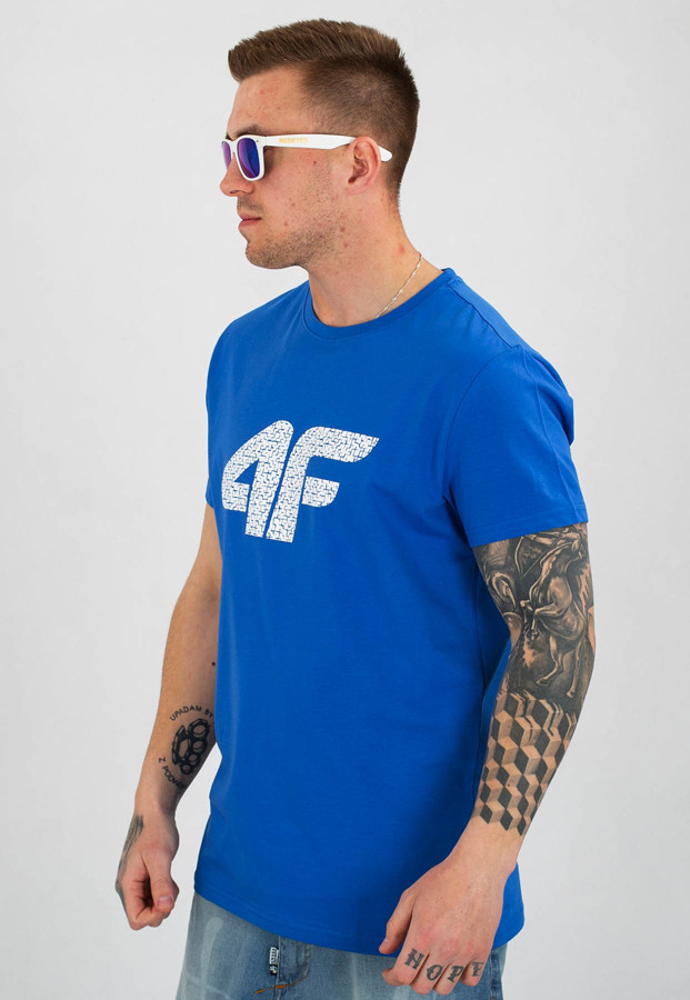T-shirt 4F TSM020 niebieski