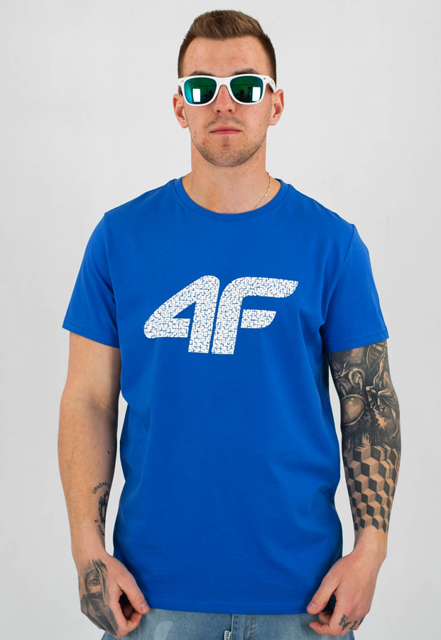 T-shirt 4F TSM020 niebieski