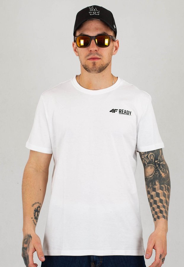 T-shirt 4F TSM021 biały