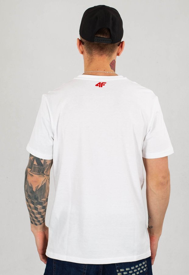 T-shirt 4F TSM022 biały