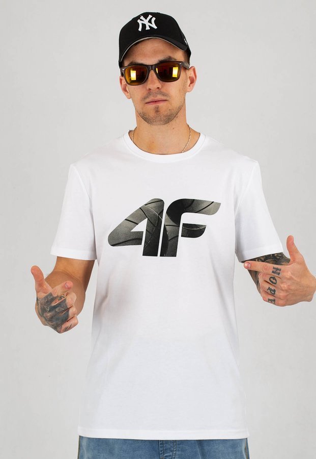 T-shirt 4F TSM032 biały