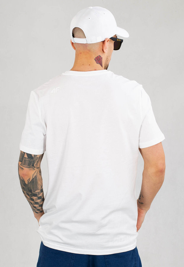 T-shirt 4F TSM040 biały