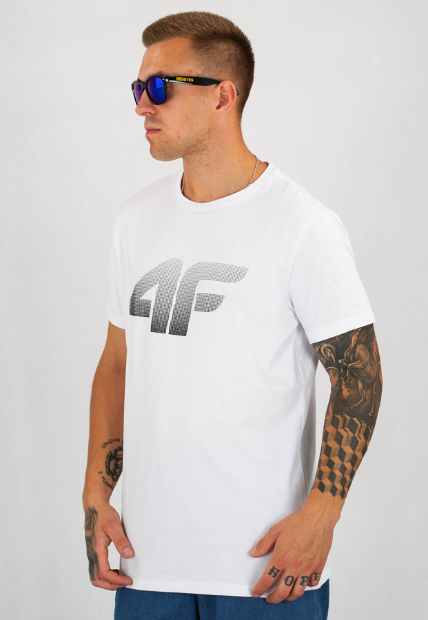 T-shirt 4F TSM071 biały