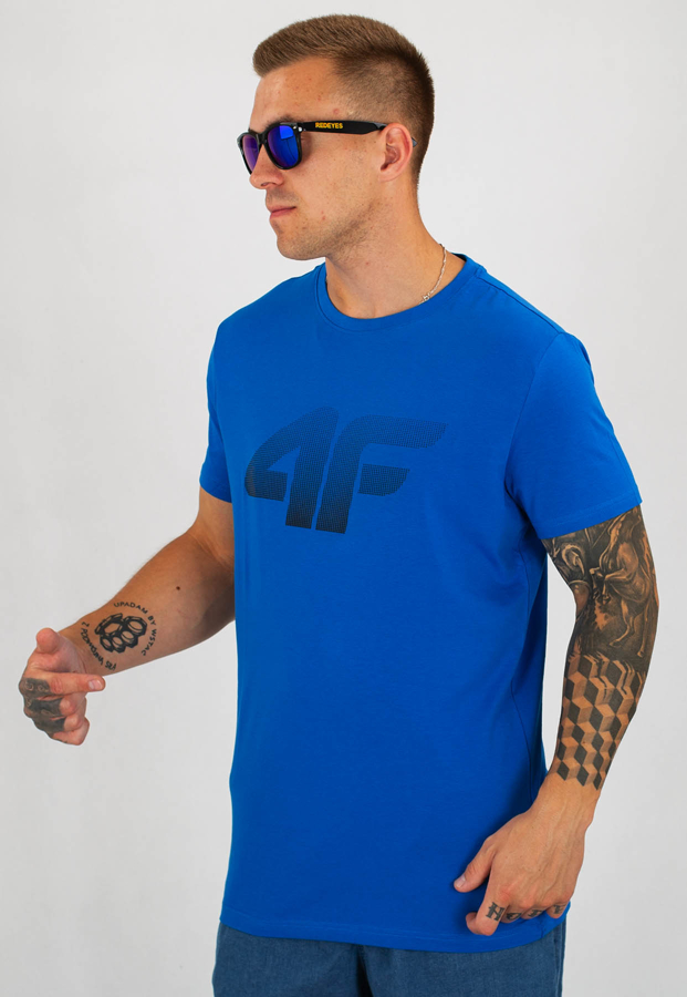T-shirt 4F TSM071 niebieski