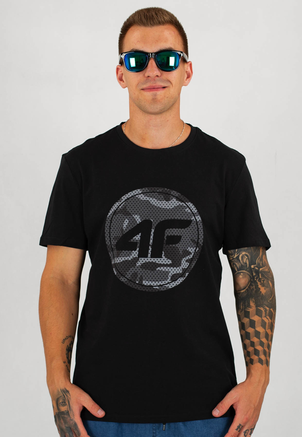 T-shirt 4F TSM076 czarny