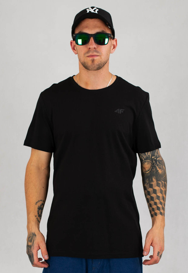 T-shirt 4F TSM352 czarny