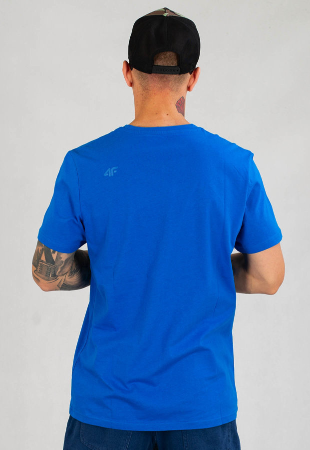 T-shirt 4F TSM352 niebieski