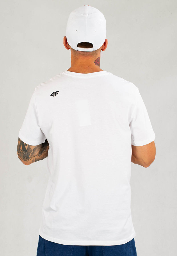T-shirt 4F TSM353 biały