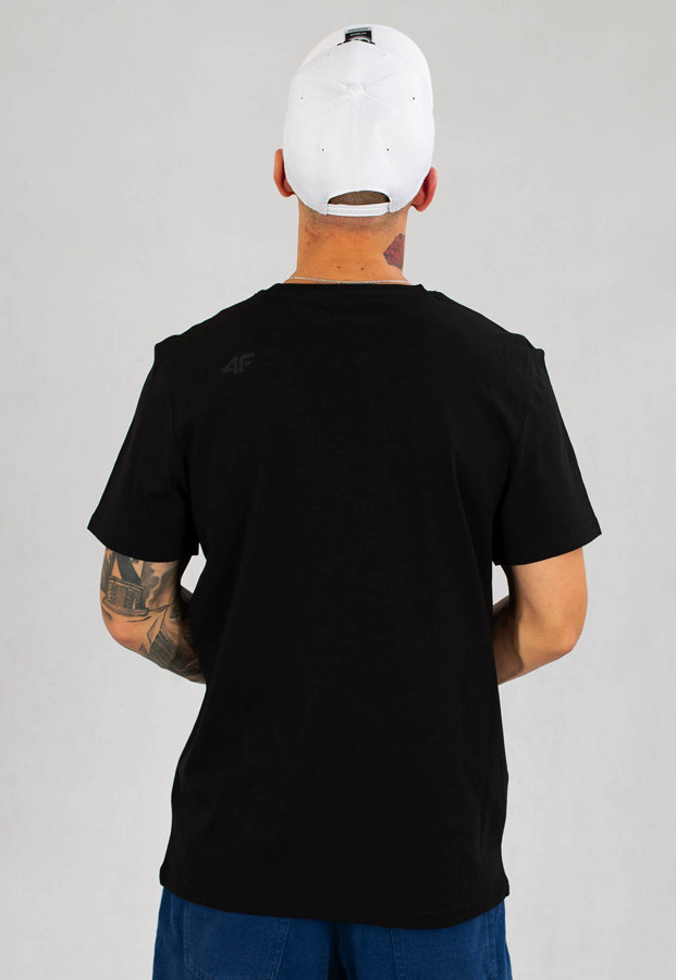 T-shirt 4F TSM353 czarno czarny