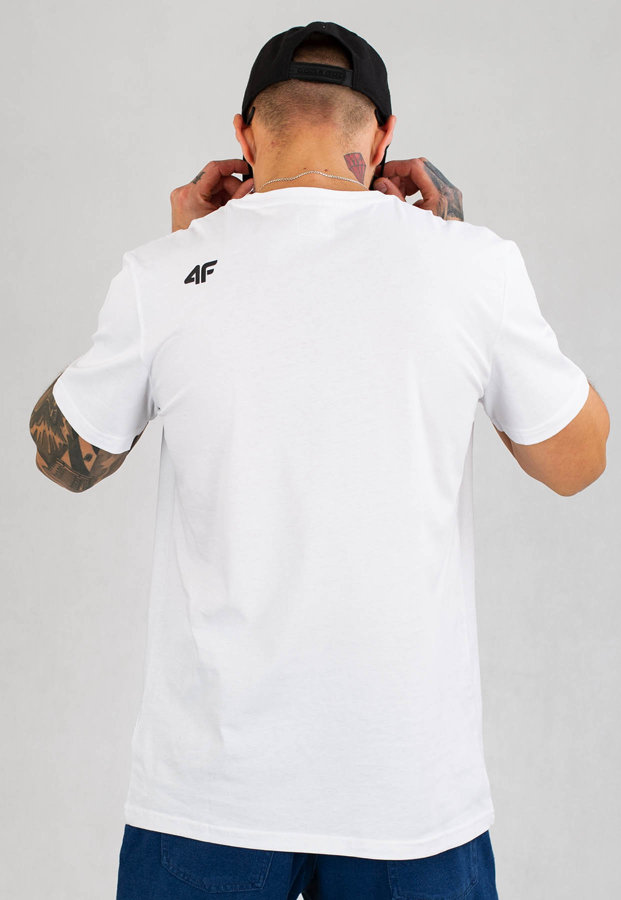 T-shirt 4F TSM354 biały