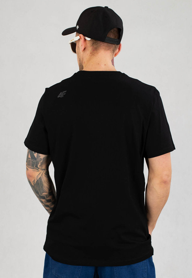 T-shirt 4F TSM354 czarny